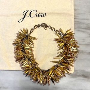 JCrew Vintage Statement Necklace - Gold